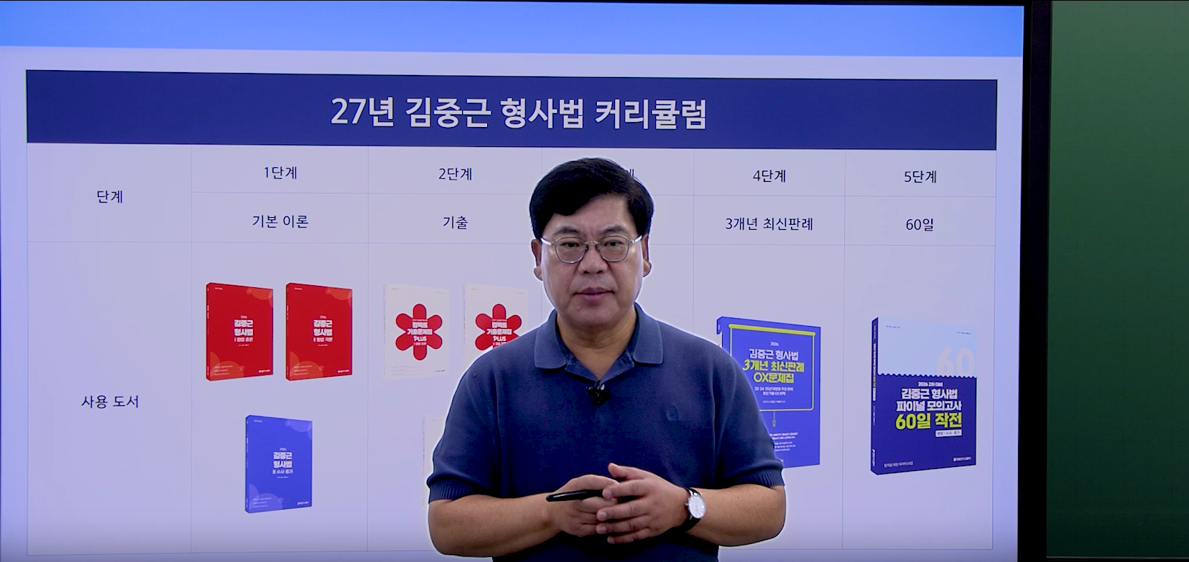 2027 대비 김중근 형사법 커리큘럼