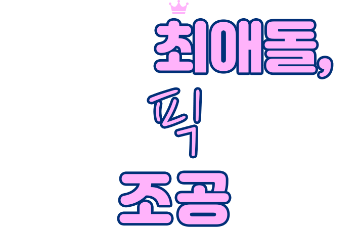 나의 최애돌 내가 픽해서 특급 조공한다!