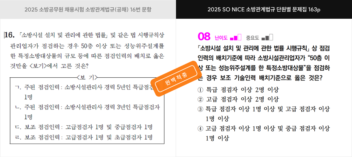 보기 내용 적중